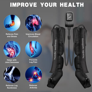 Nordic-wellness Recovery Boots met 4 luchtkamers
